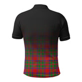 McKintosh Modern Tartan Crest Polo Shirt - Thistle Black Style